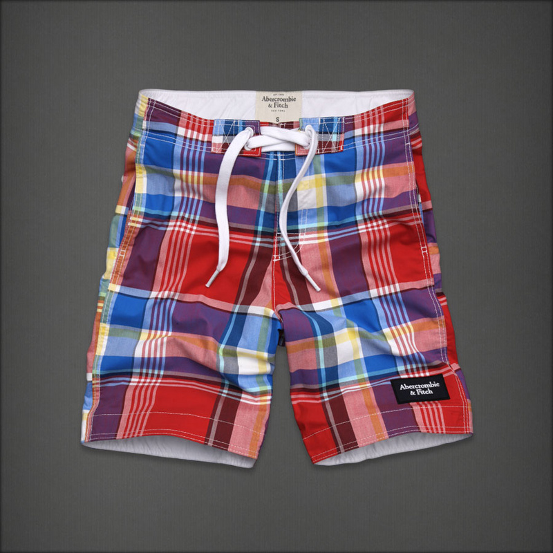 Abercrombie Fitch Hombres Nado Playa Cortos AF7685
